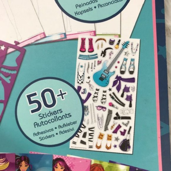 NWOT Designer Sketchbook Style Me Up! Rock Star - Picture 14 of 16